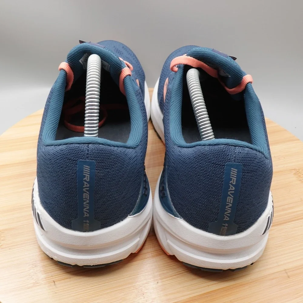 Brooks Shoes Womens 12 Blue Ravenna 11 Running Sneakers 1203181B480